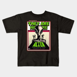 Alien I - They Are Here Kids T-Shirt